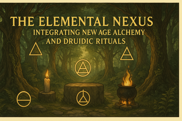 The Elemental Nexus: Integrating New Age Alchemy and Druidic Rituals
