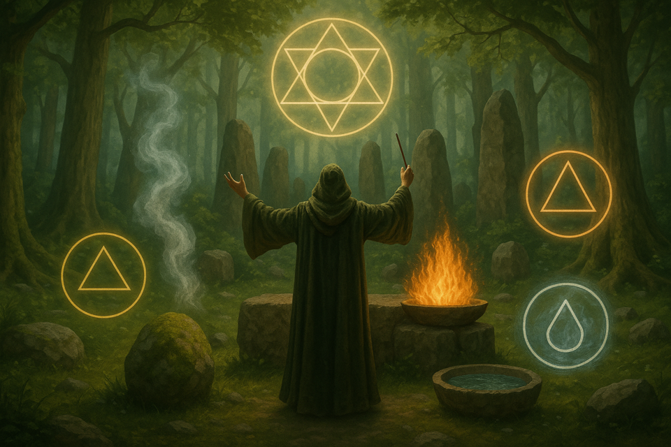 The Elemental Nexus: Integrating New Age Alchemy and Druidic Rituals