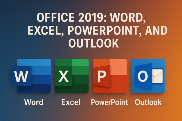 Office 2019: Word, Excel, PowerPoint, and Outlook