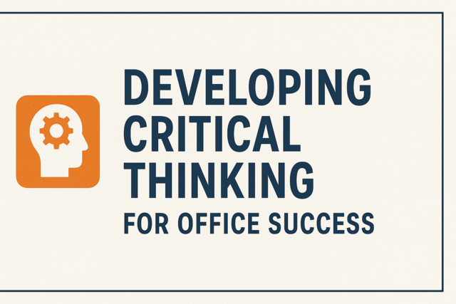 Developing Critical Thinking for Office Success