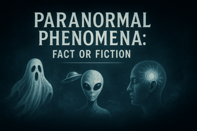 Paranormal Phenomena: Fact or Fiction