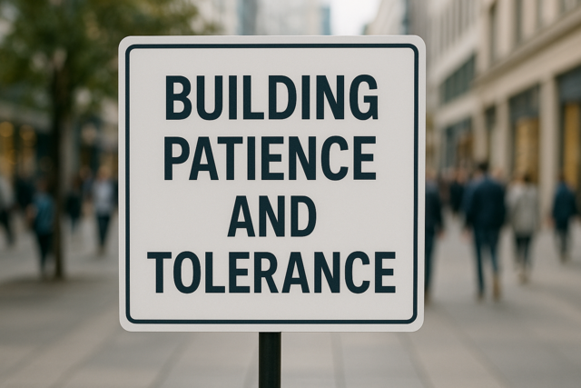 Building Patience and Tolerance
