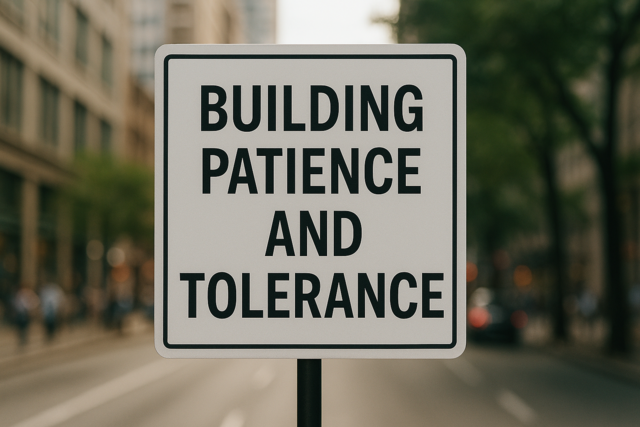 Building Patience and Tolerance