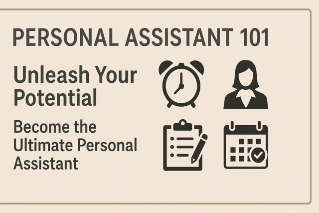 Personal Assistant 101