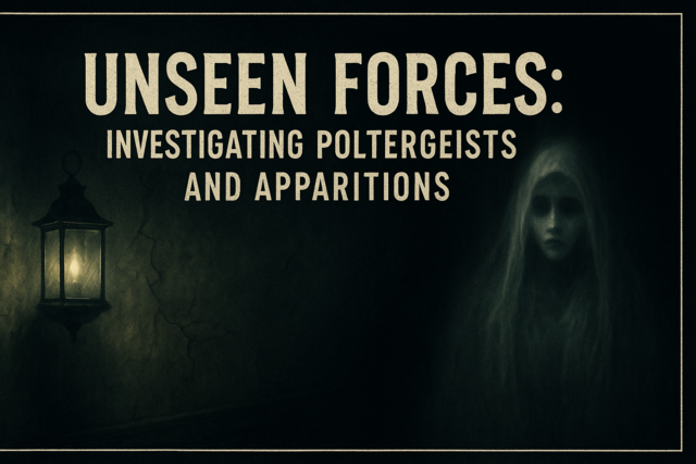 Unseen Forces: Investigating Poltergeists and Apparitions