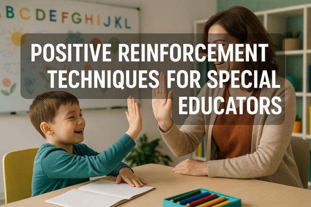 Positive Reinforcement Techniques for Special Educators