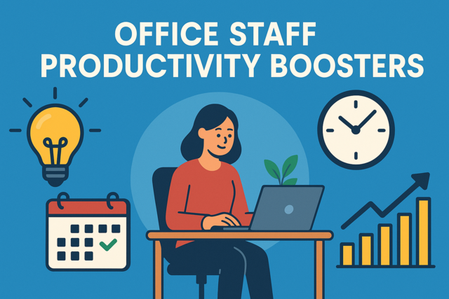 Office Staff Productivity Boosters