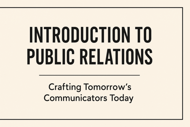 Introduction to Public Relations