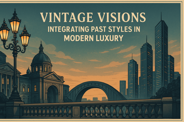 Vintage Visions: Integrating Past Styles in Modern Luxury