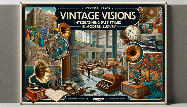 Vintage Visions: Integrating Past Styles in Modern Luxury