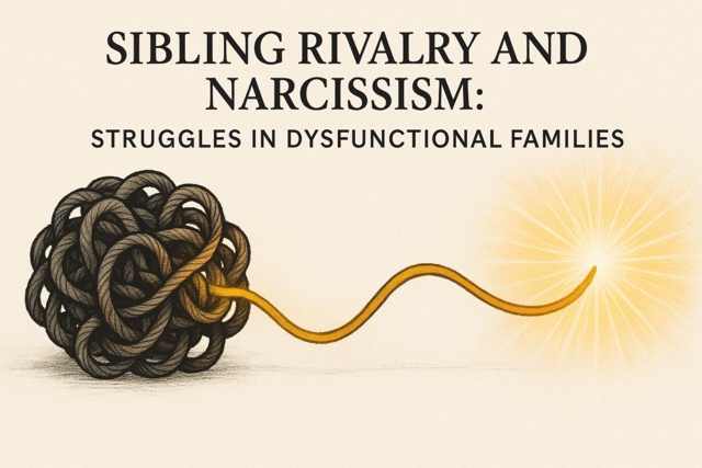 Sibling Rivalry and Narcissism: Struggles in Dysfunctional Families