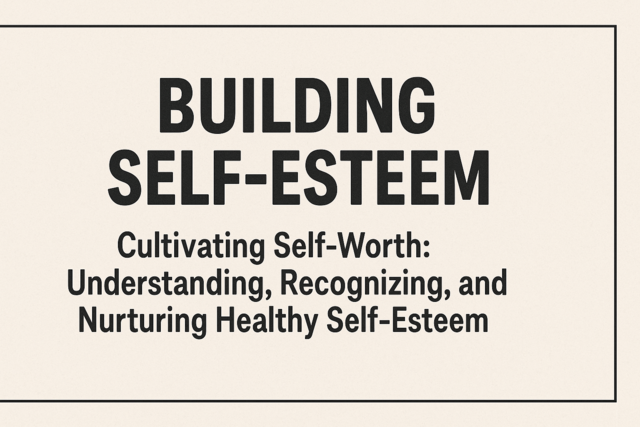 Online Class : Building Self Esteem