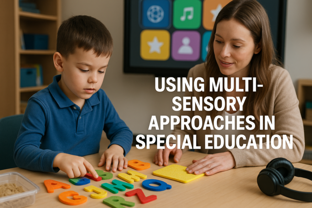 Using Multi-Sensory Approaches in Special Education