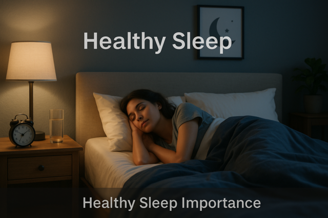 Healthy Sleep Habits and Their Importance