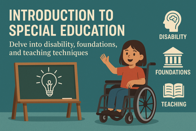 Online Class : Introduction to Special Education