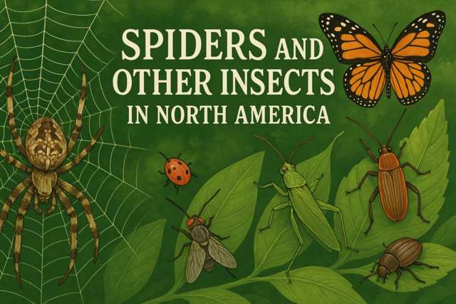Spiders and Other Insects in North America