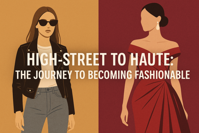 High-Street to Haute: The Journey to Becoming Fashionable