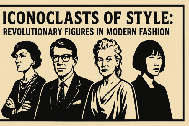 Iconoclasts of Style: Revolutionary Figures in Modern Fashion
