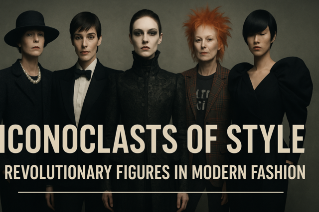 Iconoclasts of Style: Revolutionary Figures in Modern Fashion