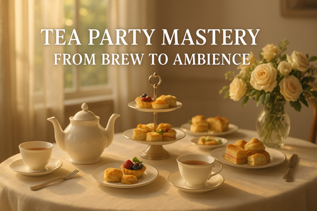 Tea Party Mastery: From Brew to Ambience