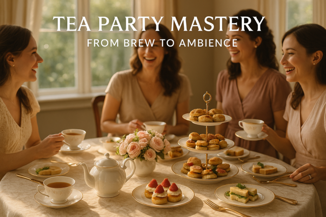 Tea Party Mastery: From Brew to Ambience