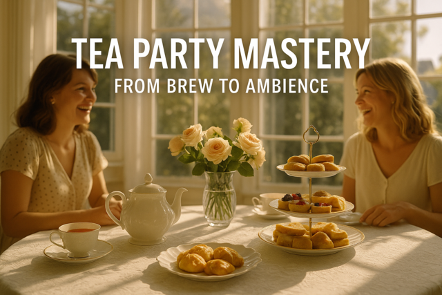 Tea Party Mastery: From Brew to Ambience