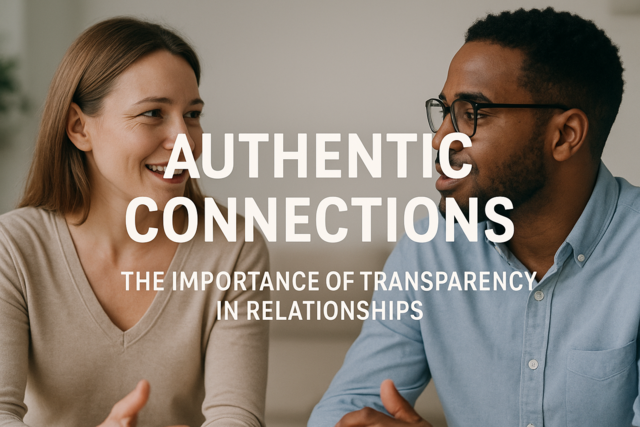 Authentic Connections: The Importance of Transparency in Relationships
