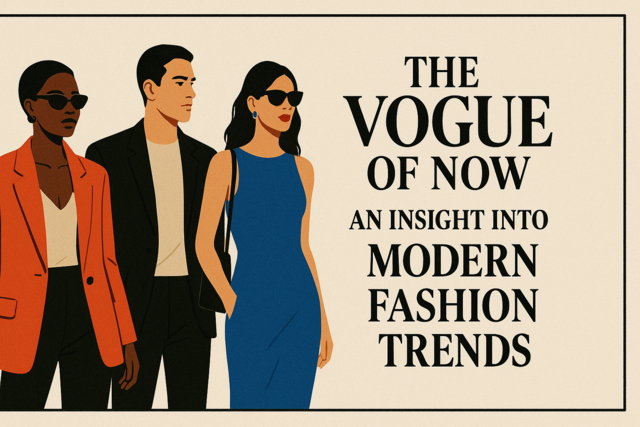 The Vogue of Now: An Insight into Modern Fashion Trends