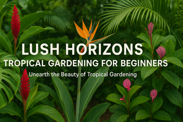 Lush Horizons: Tropical Gardening for Beginners