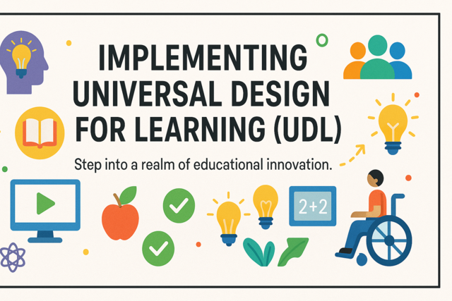 Implementing Universal Design for Learning (UDL)