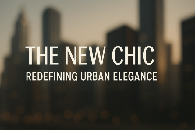 The New Chic: Redefining Urban Elegance