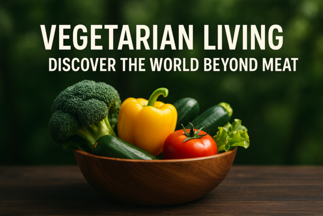 Vegetarian Living: Discover the World Beyond Meat