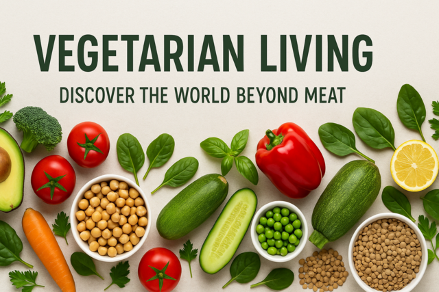Vegetarian Living: Discover the World Beyond Meat