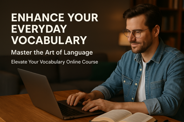 Enhance Your Everyday Vocabulary