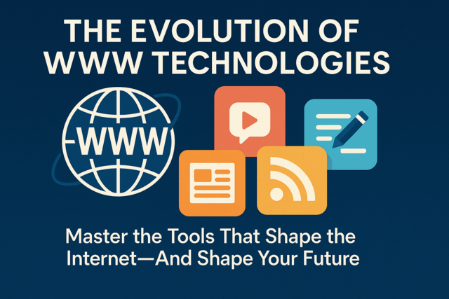 The Evolution of WWW Technologies