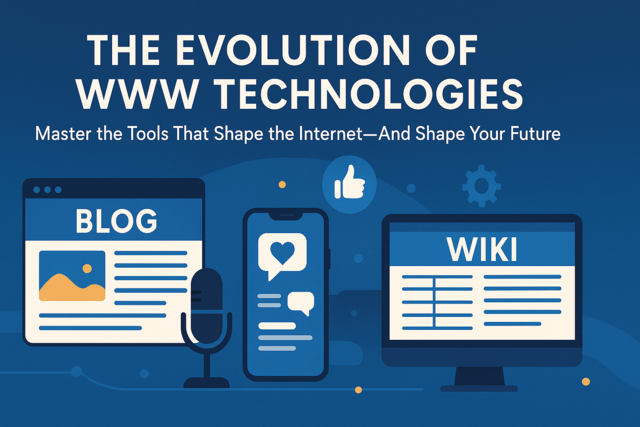 The Evolution of WWW Technologies