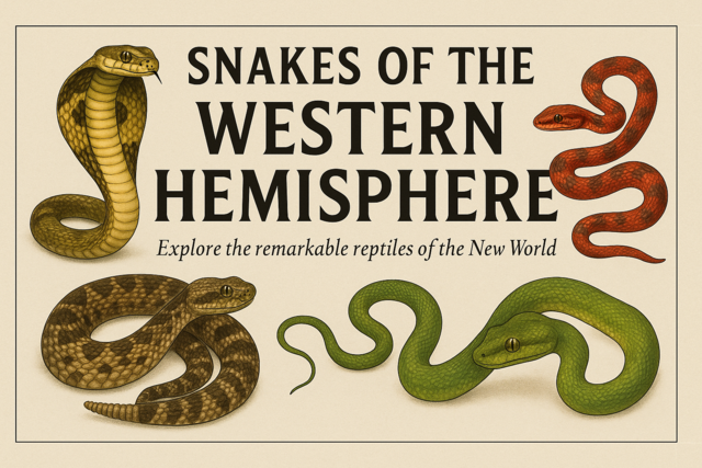 Snakes of the Western Hemisphere