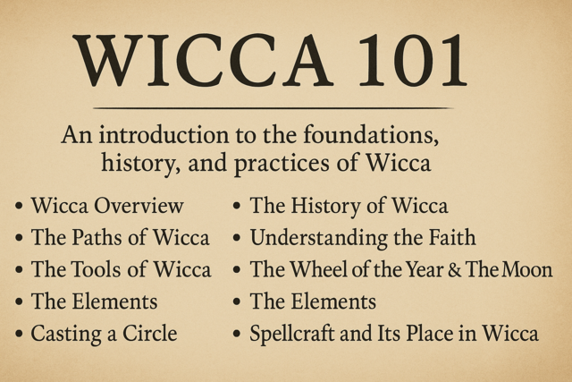 Wicca 101